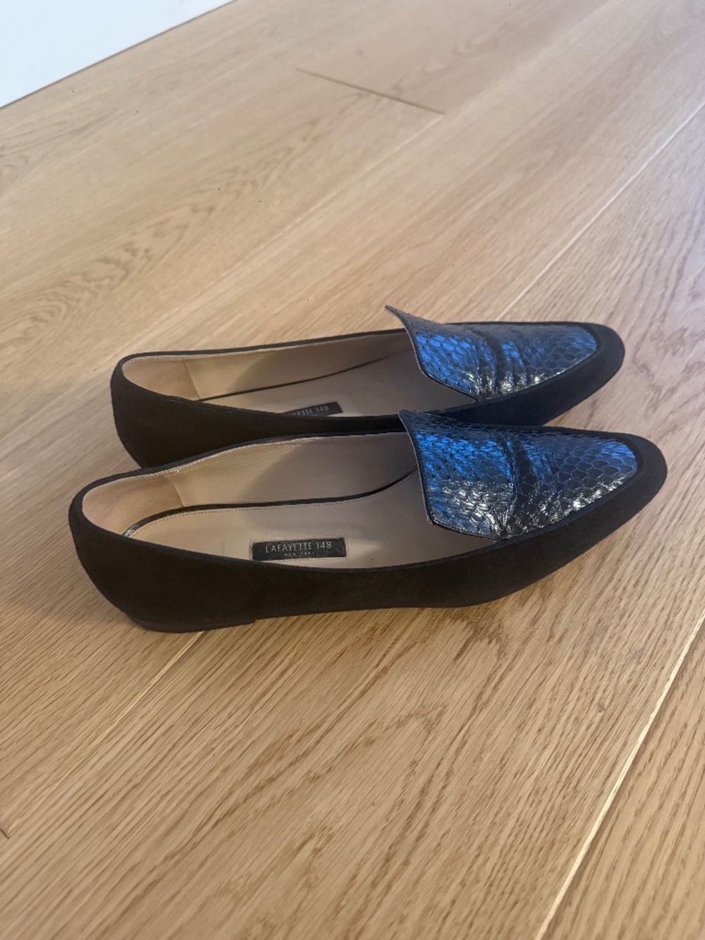 Lafayette 148 Black Loafers size 9